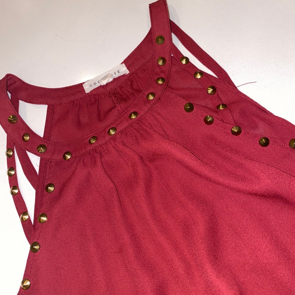 Studded Socialite Tank